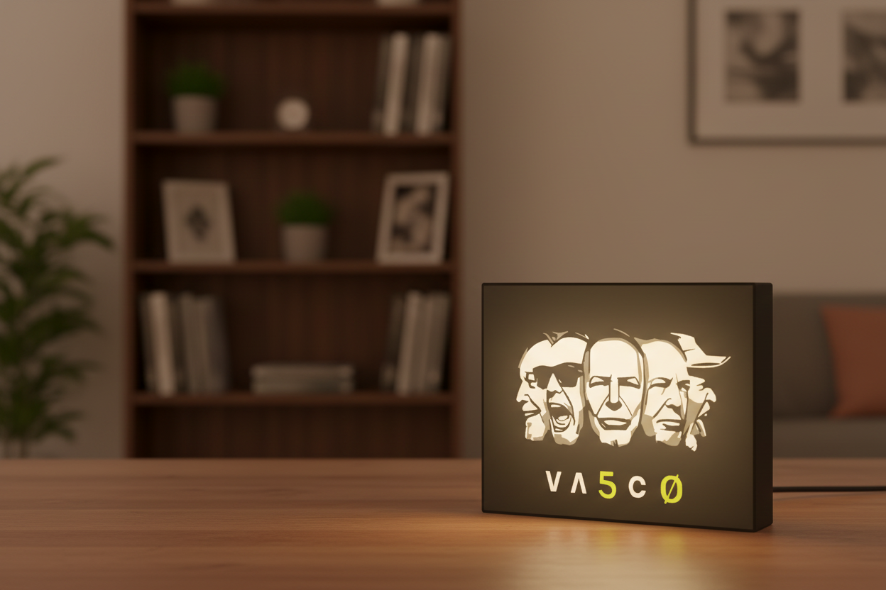 Lampada VA5CO in ambiente