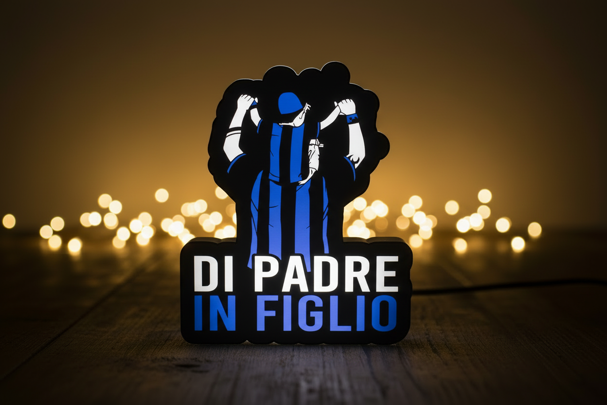 Lampada vista dall'alto