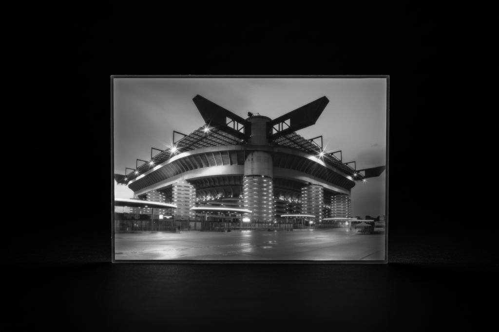 Litofania San Siro dettaglio 3D