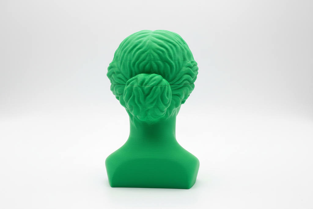 Scultura vista posteriore