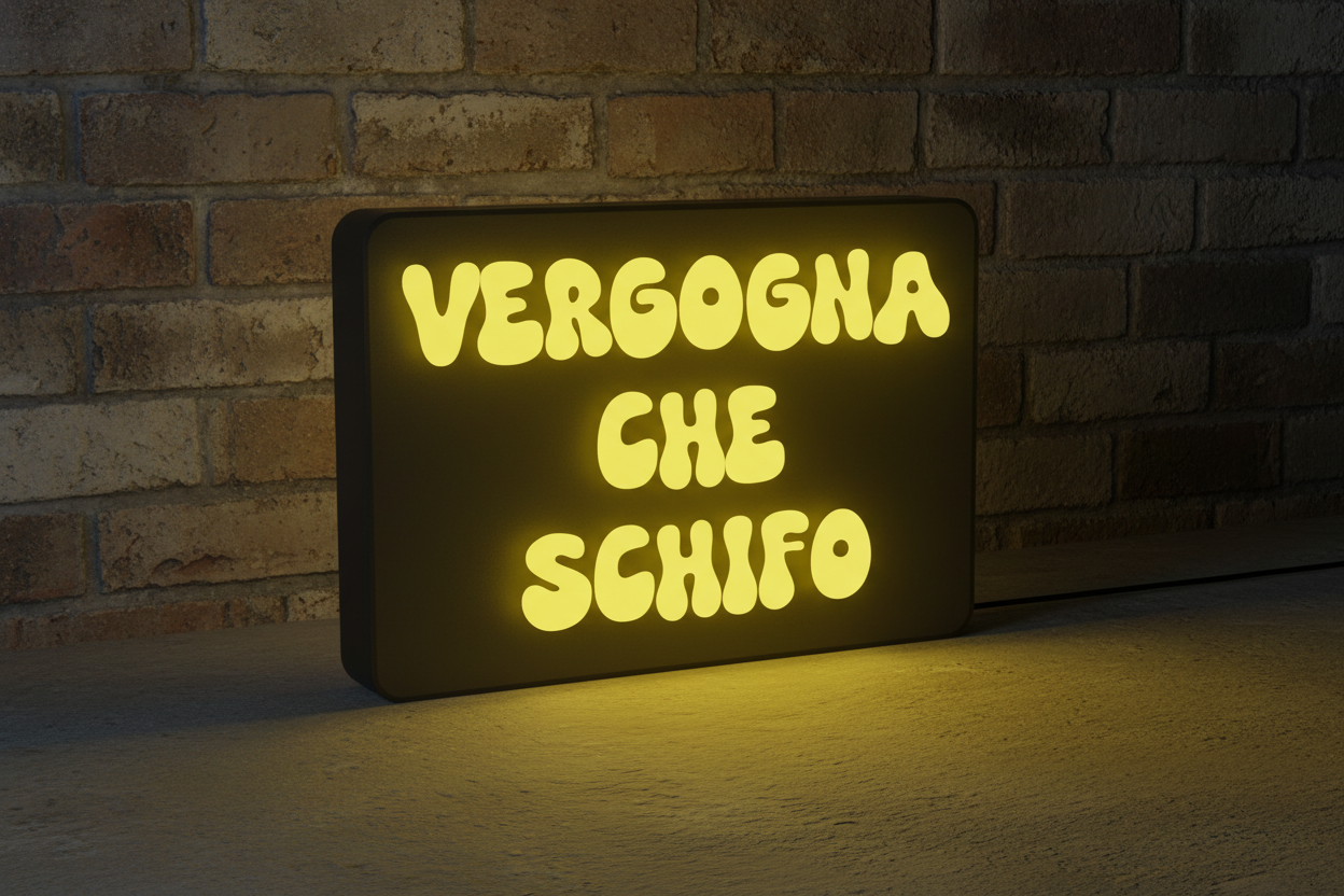 VERGOGNA CHE SCHIFO 45°
